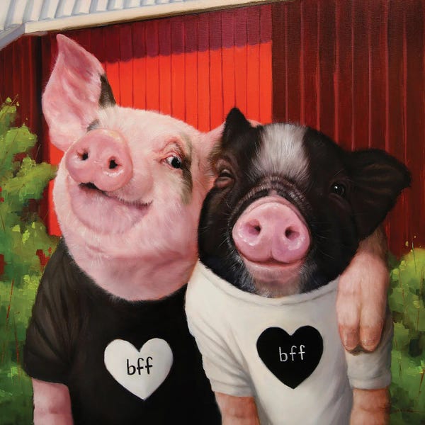 Pigs: BFF by Lucia Heffernan