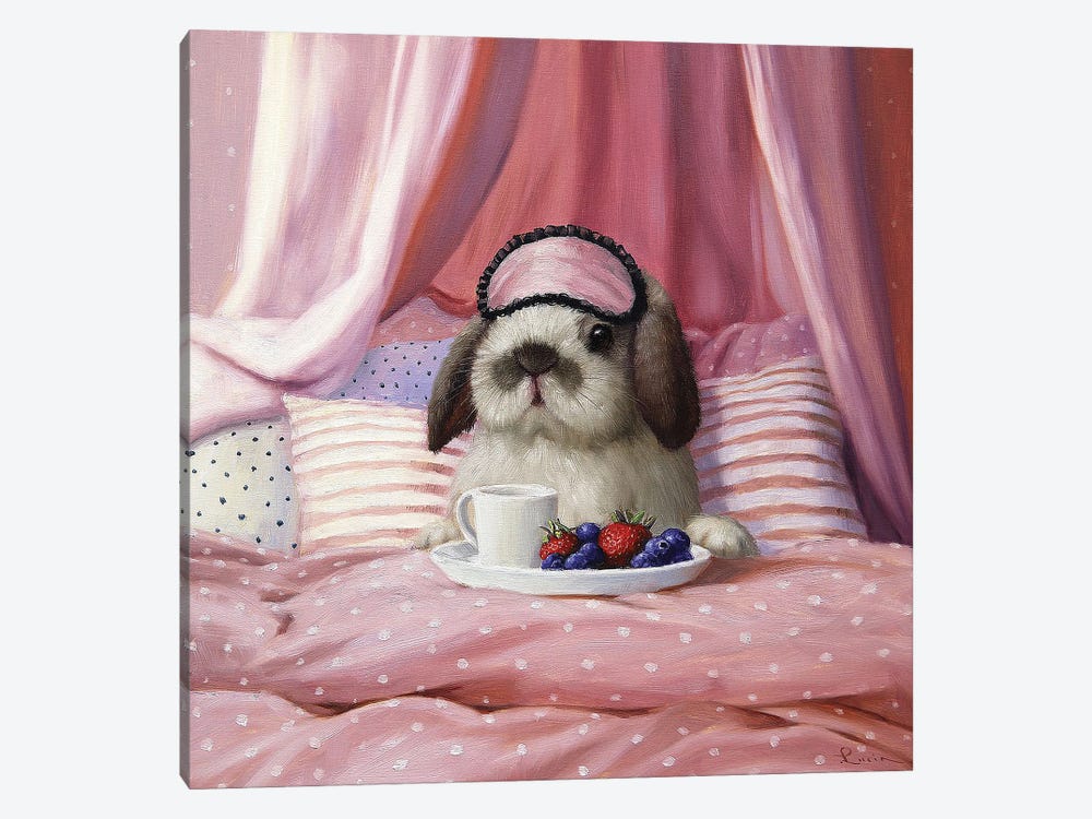 Breakfast In Bed by Lucia Heffernan 1-piece Canvas Art Print
