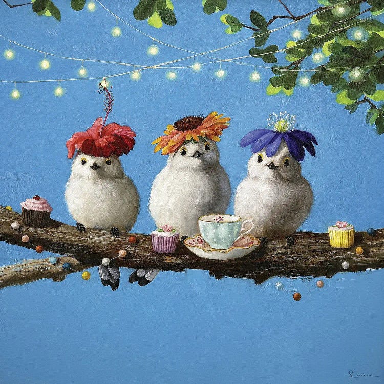 Garden Party by Lucia Heffernan wall art