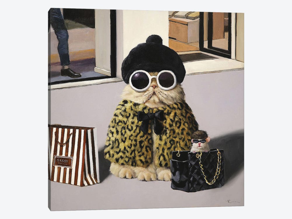 Retail Therapy by Lucia Heffernan 1-piece Canvas Art Print