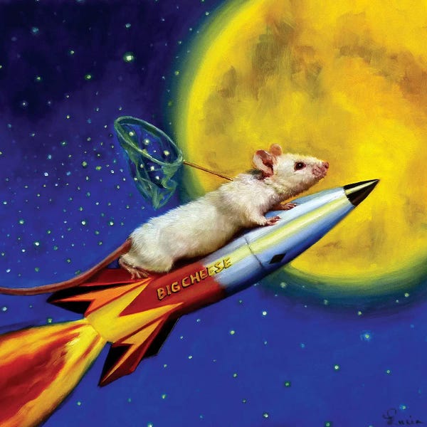 Kids Fantasy Art: Dream Catcher by Lucia Heffernan