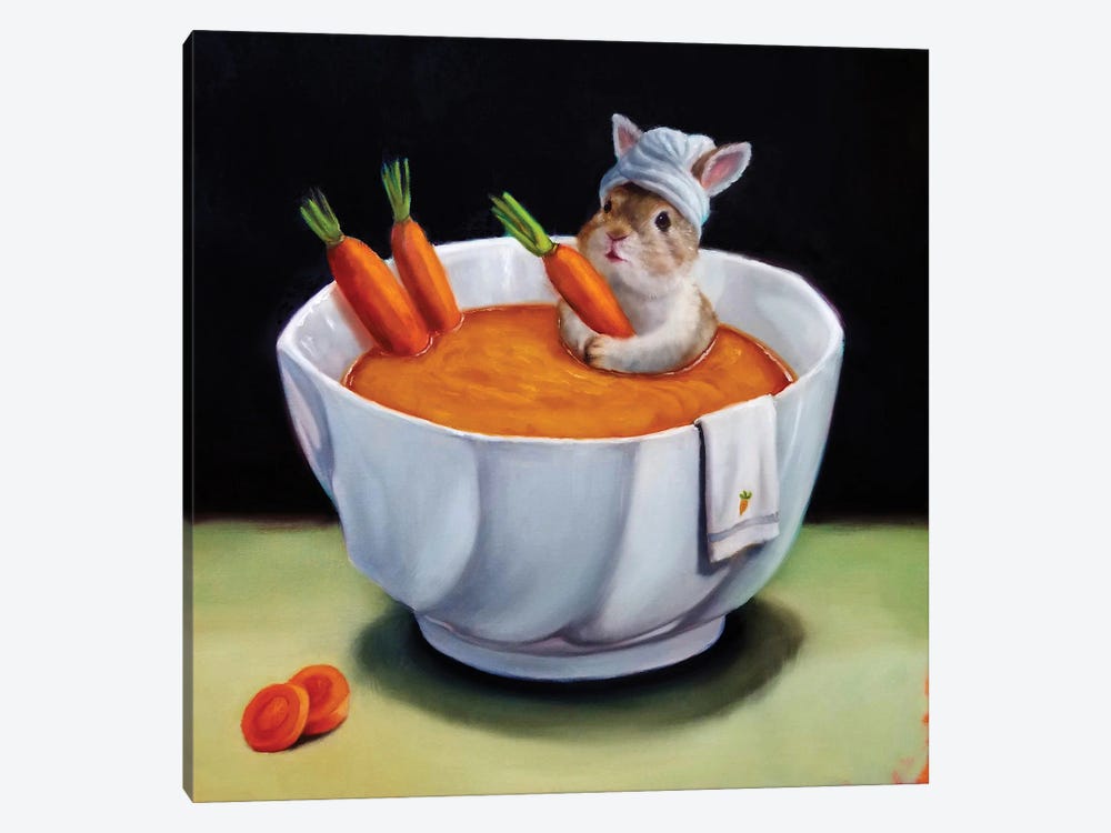 Carrot Spa by Lucia Heffernan 1-piece Canvas Art Print