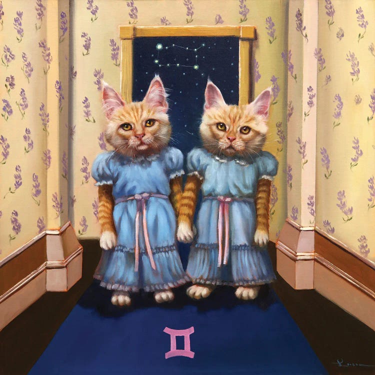 Gemini by Lucia Heffernan wall art