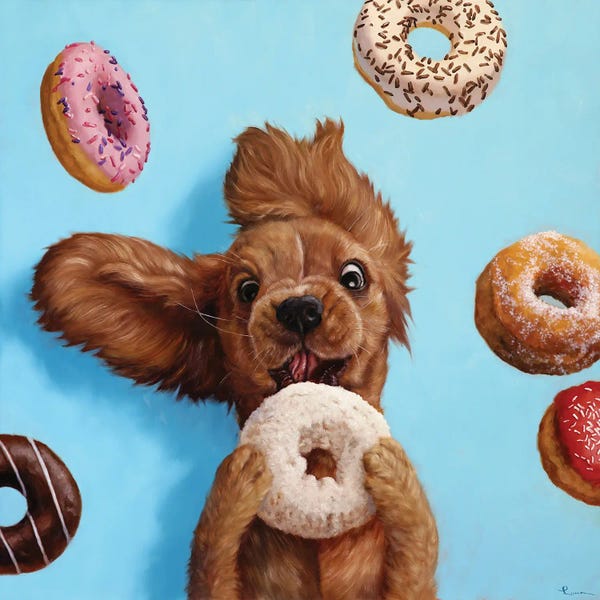 Spaniels: Happy Place by Lucia Heffernan