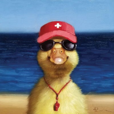 Lifeguard by Lucia Heffernan art print