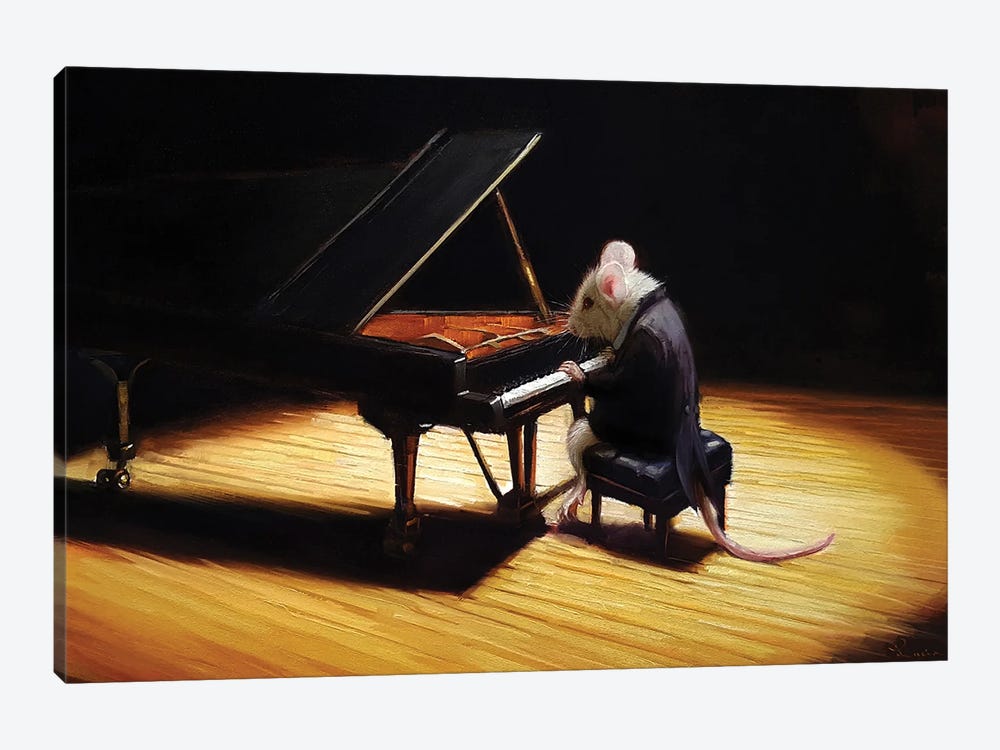 Little Pianist by Lucia Heffernan 1-piece Canvas Art Print