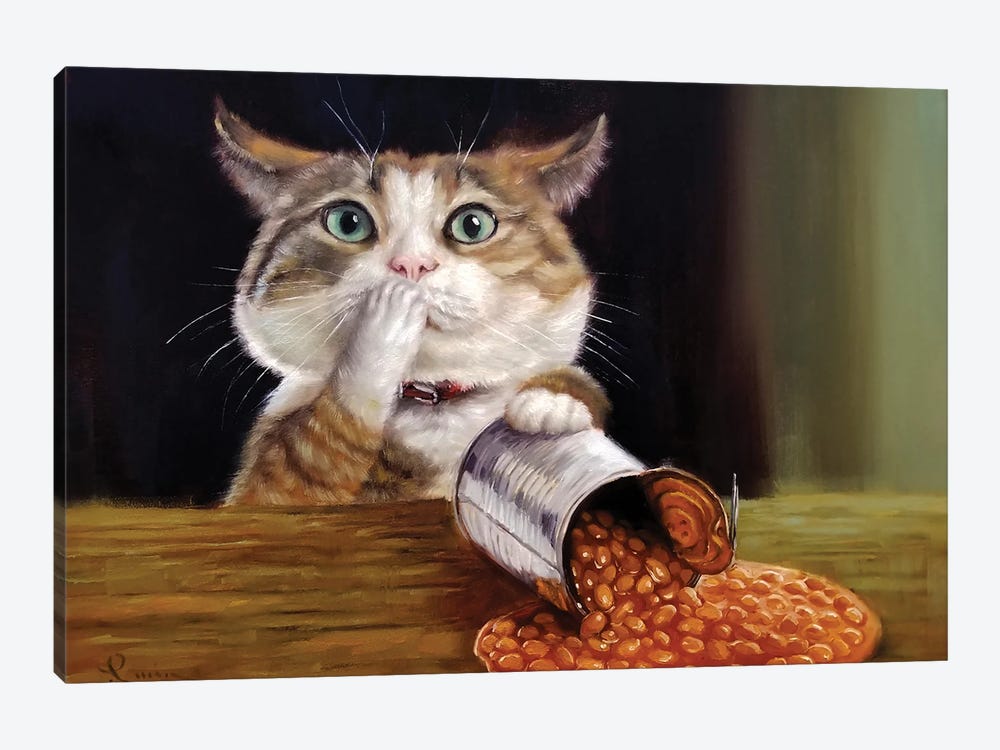 Spill The Beans by Lucia Heffernan 1-piece Canvas Art Print
