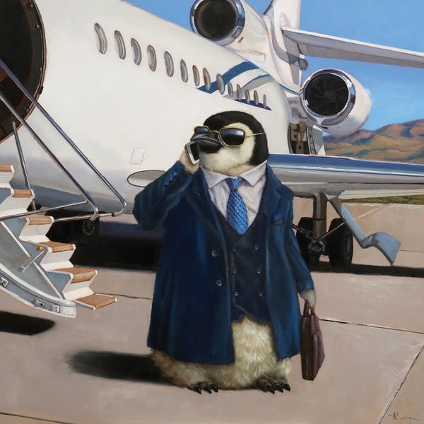 Lucia Heffernan: VIP - Very Important Penguin by Lucia Heffernan