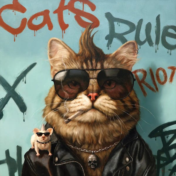 Office Humor: Bad Pussy by Lucia Heffernan