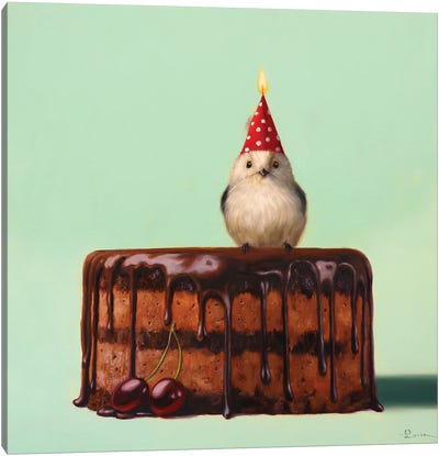 Make A Wish Canvas Art Print - Cake & Cupcake Art