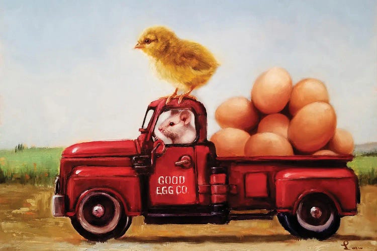 Special Delivery by Lucia Heffernan wall art