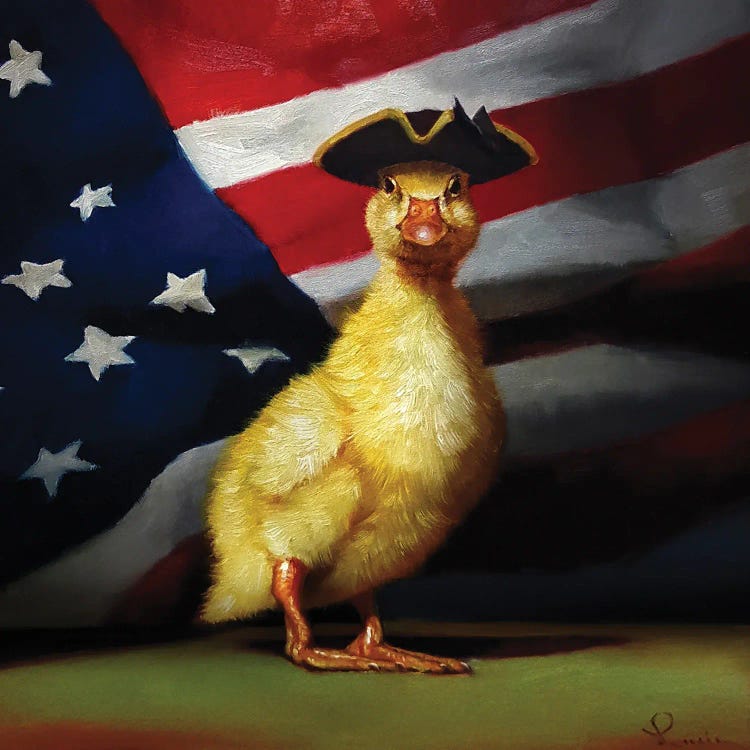 The Patriot by Lucia Heffernan wall art