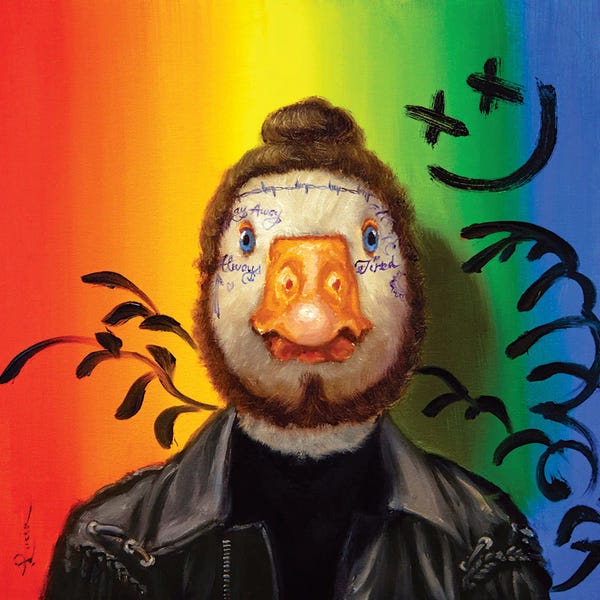 Colorburst: Duck Malone by Lucia Heffernan