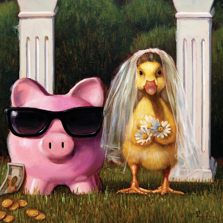 Gold Digger by Lucia Heffernan wall art