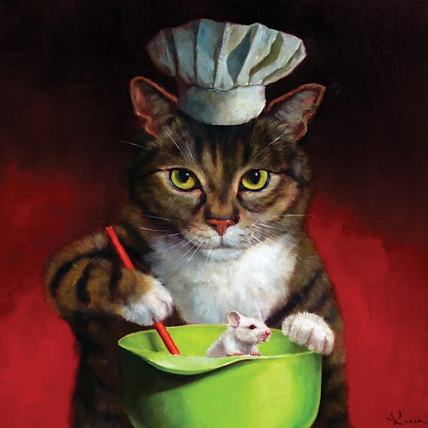 Rodents: Guest For Dinner by Lucia Heffernan