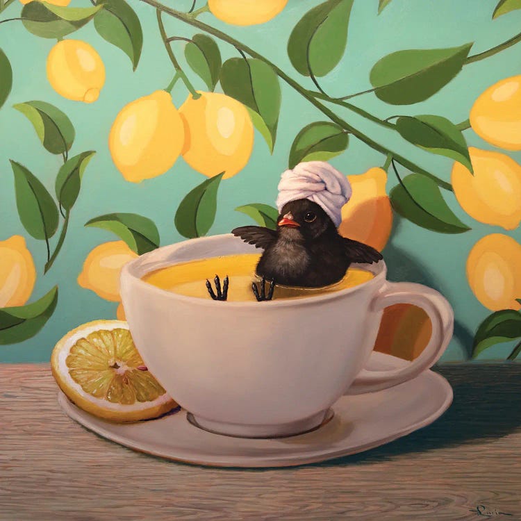 When Life Gives You Lemons by Lucia Heffernan wall art