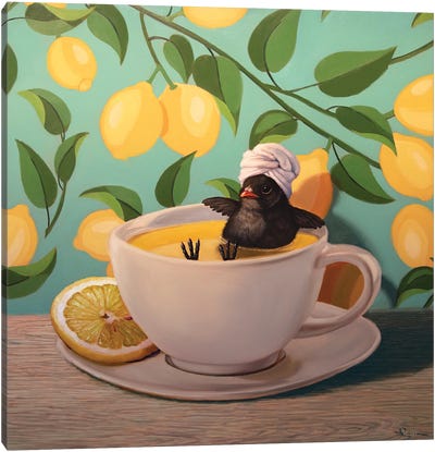 When Life Gives You Lemons Canvas Art Print - Lucia Heffernan