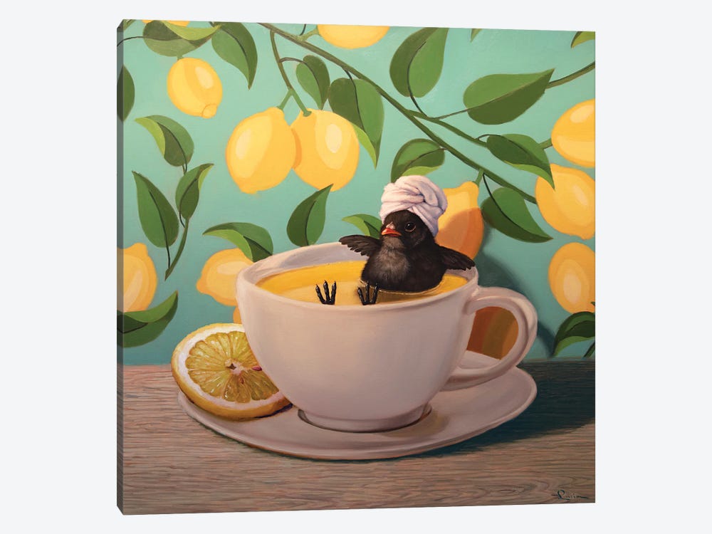 When Life Gives You Lemons by Lucia Heffernan 1-piece Canvas Artwork