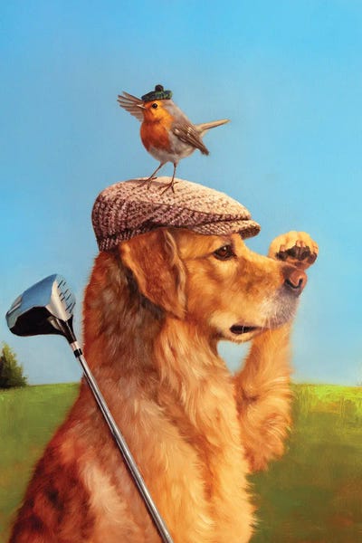 Golf: Lost Ball by Lucia Heffernan