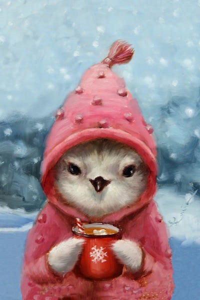 Winter Warmth by Lucia Heffernan metal wall art