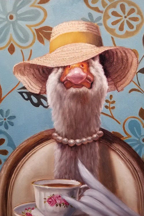 High Tea by Lucia Heffernan wall art