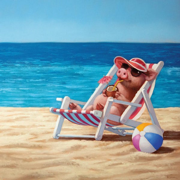 Pigs: Hello Sunshine by Lucia Heffernan