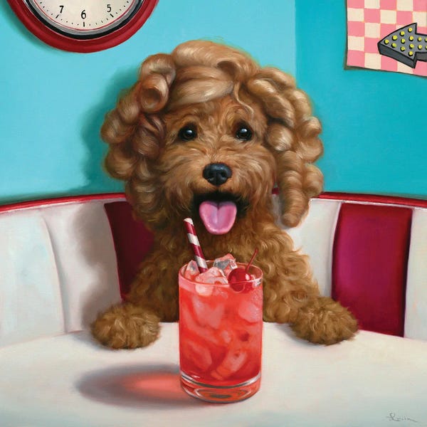 Goldendoodles: Shirley Temple by Lucia Heffernan