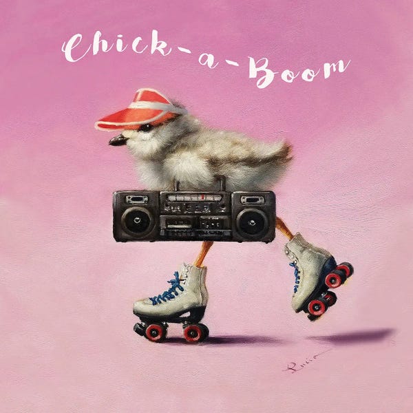 Lucia Heffernan: Roller Chick by Lucia Heffernan