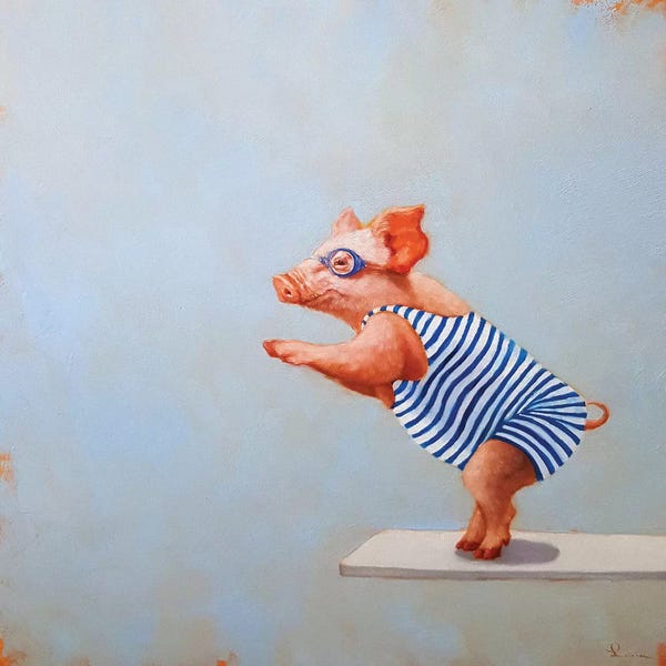 Lucia Heffernan: The Plunge by Lucia Heffernan