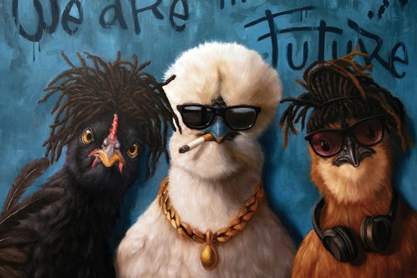 Smoking: Poultry In Motion by Lucia Heffernan