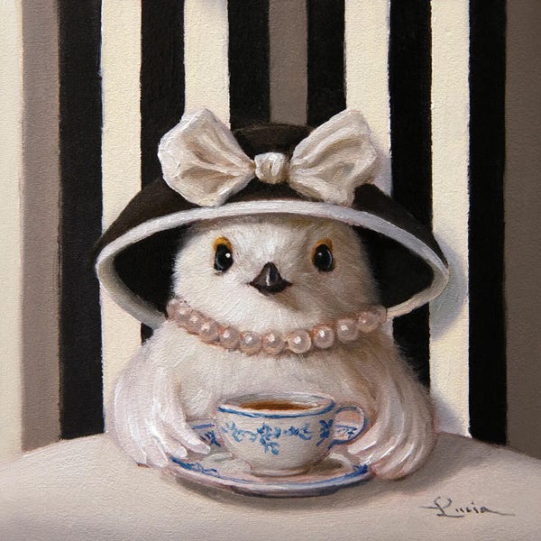 Stripes: Chicka Tea by Lucia Heffernan