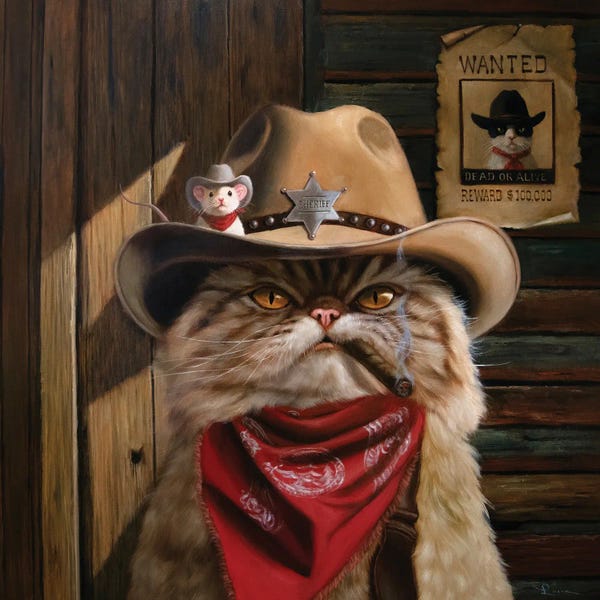 Lucia Heffernan: Deputy Purrkins by Lucia Heffernan