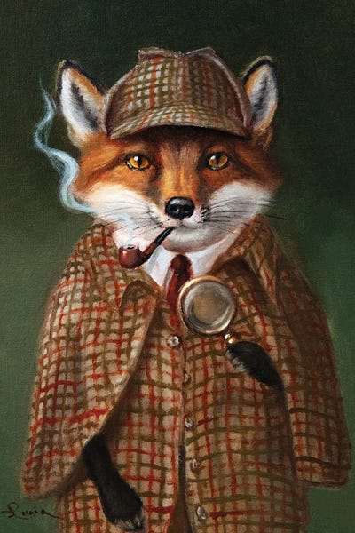 Men's Fashion: Detective Fox by Lucia Heffernan