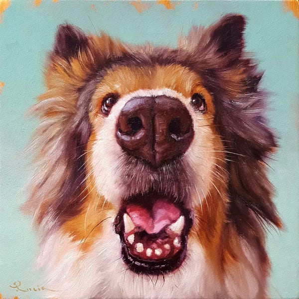 Lucia Heffernan: Follow Your Nose IX by Lucia Heffernan