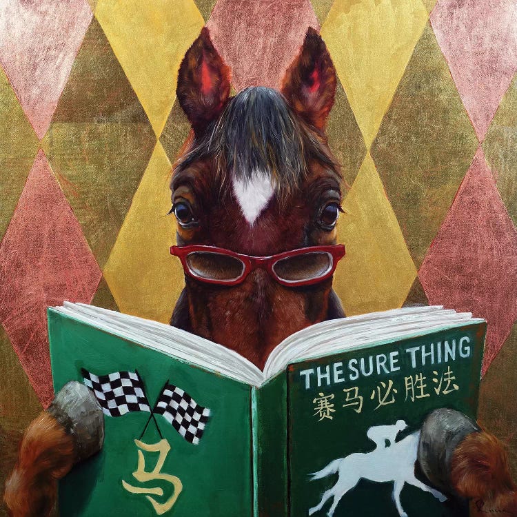 Wise Bet by Lucia Heffernan wall art