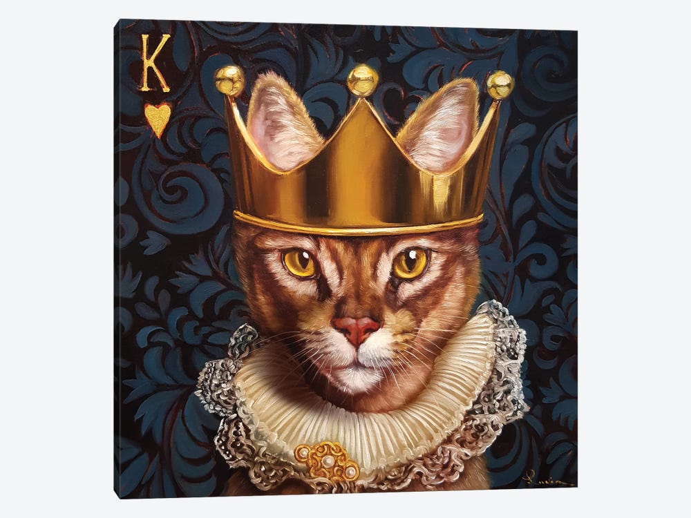 King Of Hearts by Lucia Heffernan 1-piece Canvas Art