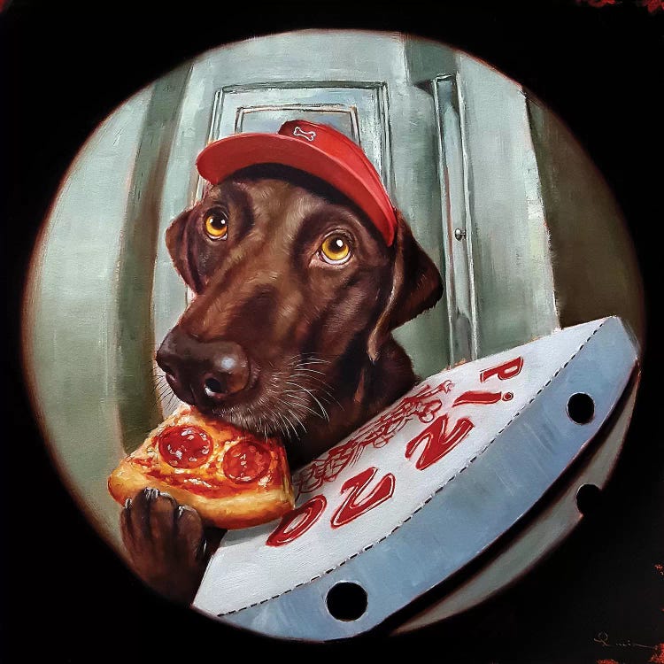 Pupperoni by Lucia Heffernan wall art