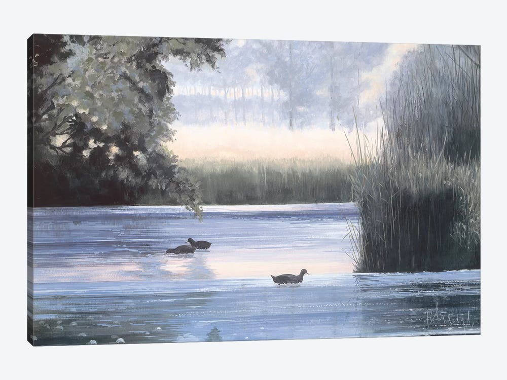 Water Base II by Franz Heigl 1-piece Canvas Art Print