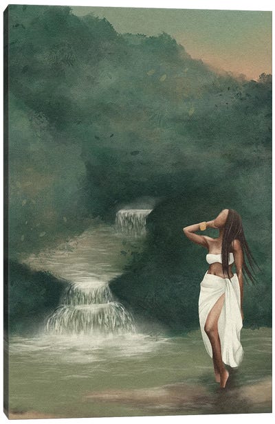 Paradise II Canvas Art Print - Helina Ekanem