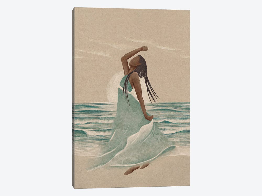 Waves by Helina Ekanem 1-piece Canvas Print