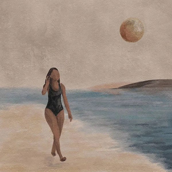 Helina Ekanem: Beach Day by Helina Ekanem