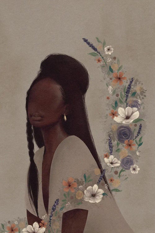 Lavender Bloom by Helina Ekanem wall art