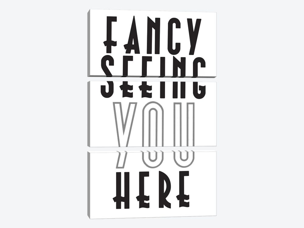 Fancy Seeing You Here by Hemingway Design 3-piece Canvas Art Print