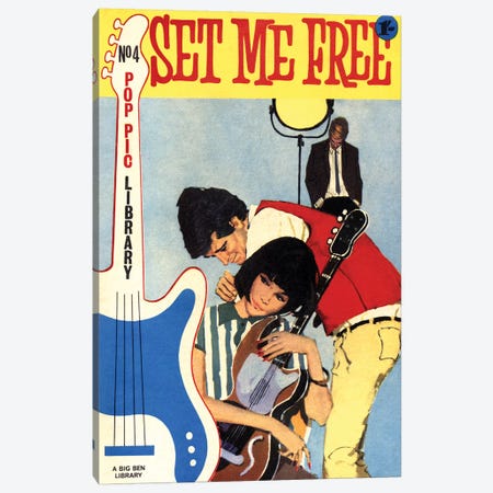 Set Me Free Canvas Print #HEM109} by Hemingway Design Canvas Wall Art