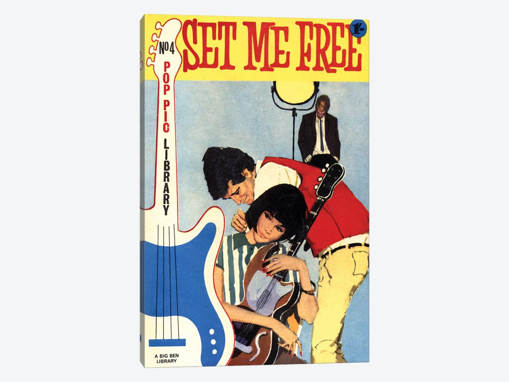 Set Me Free by Hemingway Design 1-piece Canvas Artwork