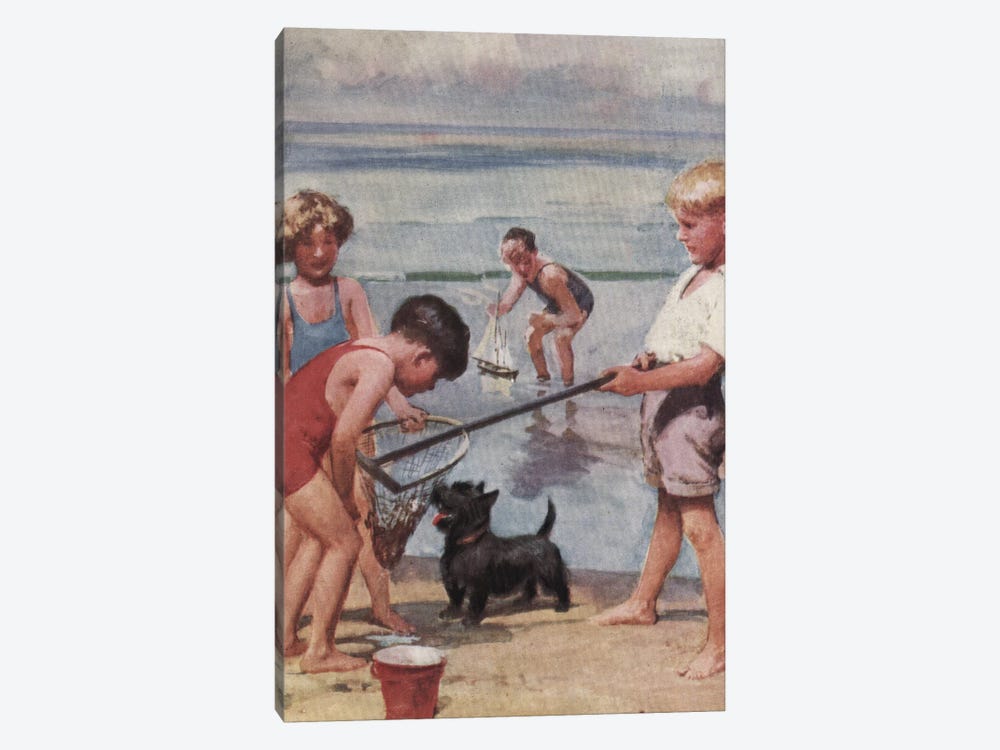 Beach Fishing by Hemingway Design 1-piece Art Print