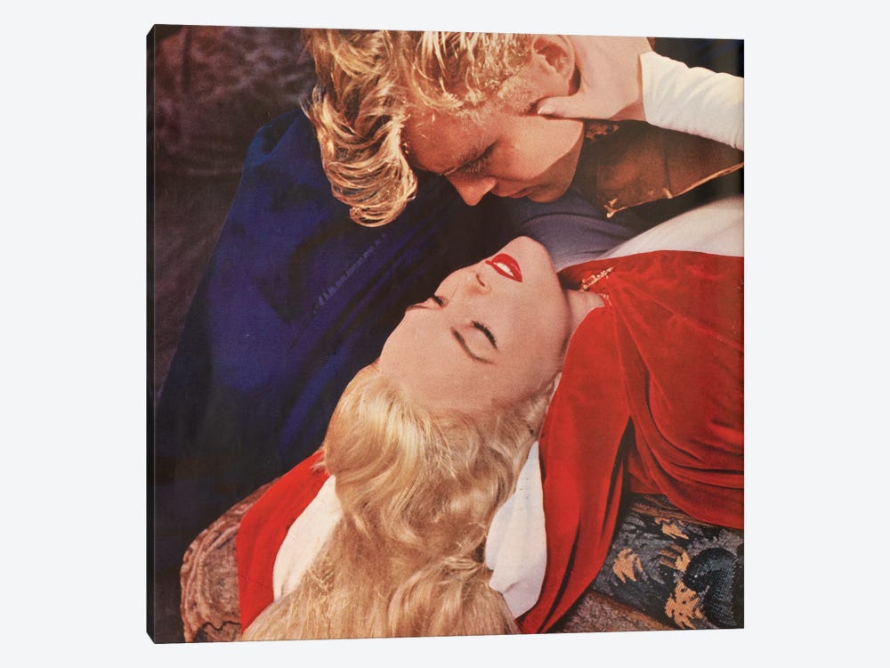 Blonde Kiss by Hemingway Design 1-piece Canvas Art