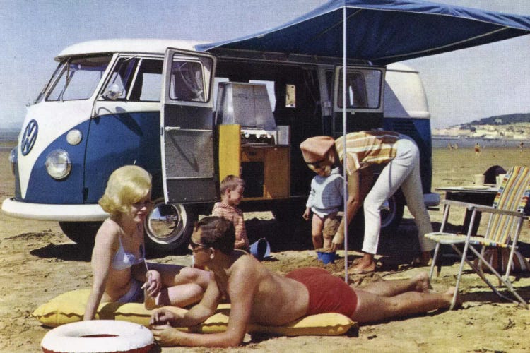 Caravan Family by Hemingway Design wall art