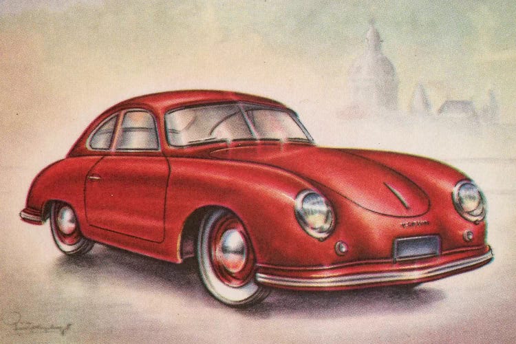 1952 Porsche by Hemingway Design wall art