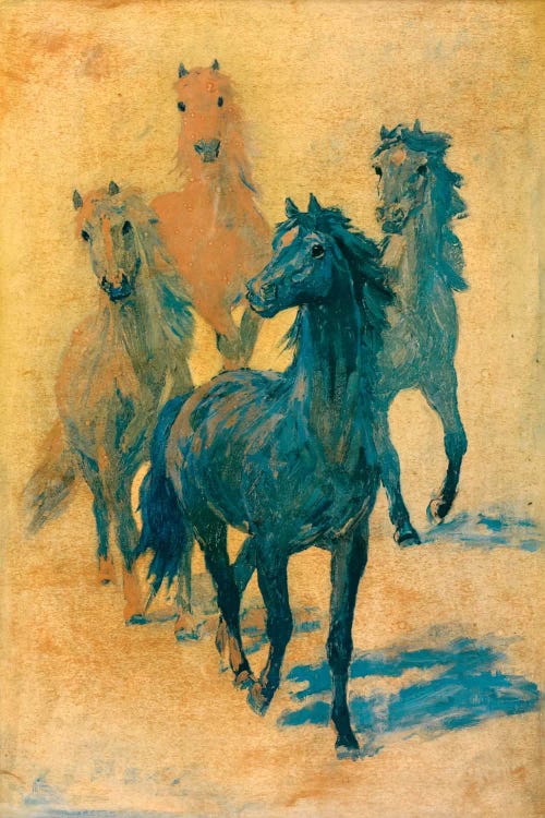 Four Gee-Gees by Hemingway Design wall art